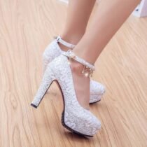 4.5 Inch Shiny Sequins Pumps-11629