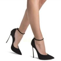 4.7 Inch Shallow Mouth Pointed Pumps-0