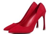 4 Inch Suede Pumps-7402