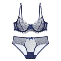 Luxury Women 's Push up Embroidery Bras Set Lace Lingerie Bra and Panties W618-26364