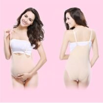 Realistic silicone fake artificial belly pregnant-0