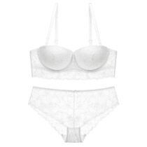 Women's Push Up Bra Set Soft Cup Lace Underwear Set-24887