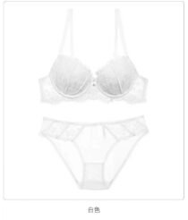 Women's Push Up Bra Set Soft Cup Lace Underwear Set-25487