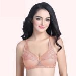 Lace Floral Embroidery Pocket Bra for Silicone Breast Forms Boobs 2003-0