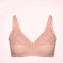 Lace Floral Embroidery Pocket Bra for Silicone Breast Forms Boobs 2003-46809