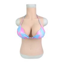 Silicone Gel Stuffing Silicone Full Vest Breast Form With Navel-0