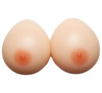 Natural Look Round Breast Forms Enhancers Adhesive-0