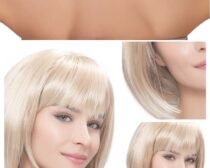 Cute Lace Short Light Brown Wig-55958