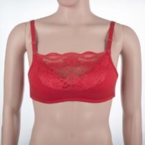 Lace Breast Form Pocket Bra-55521