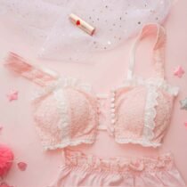 Sweet Sissy Girl Bra and Panty Set-0