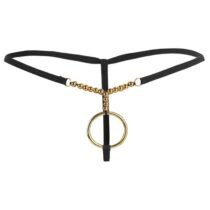 Jockstrap Lingerie O-rings and Beads G-string Bikini String-0