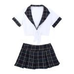 Schoolgirl Uniform Fancy Naughty Role Play Outfit Schoolgirl Skirt-0