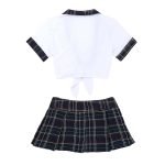 Schoolgirl Uniform Fancy Naughty Role Play Outfit Schoolgirl Skirt-0