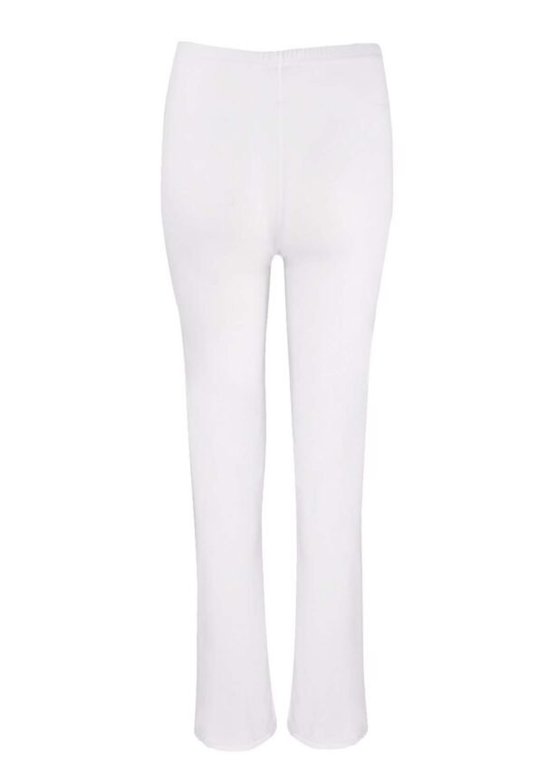 See Through Sheer Crotchless Pants Flare Sheer Semi Leggings-58058