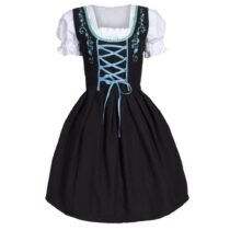 Sweet Gothic Lolita Tavern Maid Dress French Maid Costume-59143