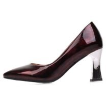 3 Inch Pointed Toe Patent Leather Pump-0