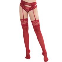 Crossdresser 2 Pairs Thin Solid Breathable Transparent Beauty Legs Stockings-0